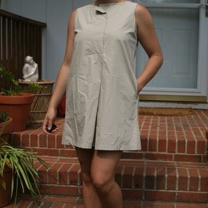 Amici Made In Italy Khaki Box Dress